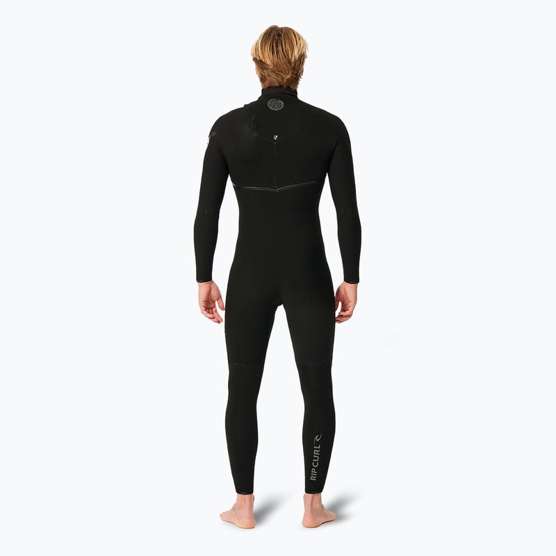 Гідрокостюм чоловічий Rip Curl E Bomb 4/3 мм Zip Free black 2