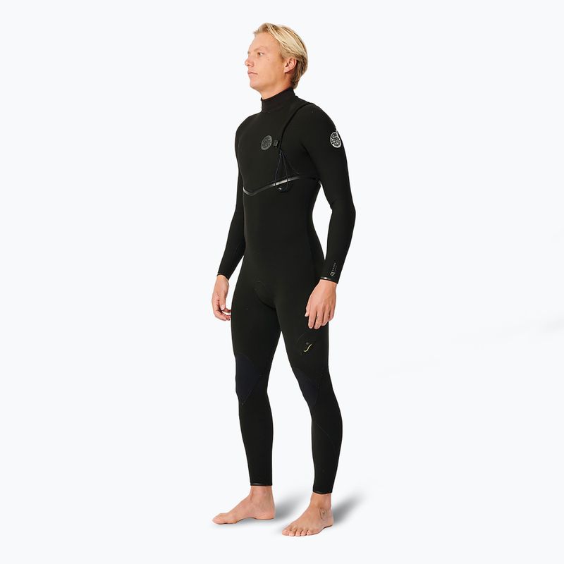 Гідрокостюм чоловічий Rip Curl E Bomb 4/3 мм Zip Free black 3