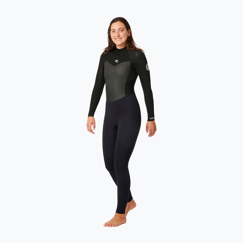Жіночий гідрокостюм Rip Curl Omega 4/3 mm GB Steamer чорний 156WFS90 2
