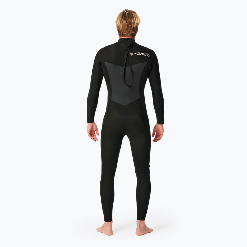 Чоловічий гідрокостюм Rip Curl D/Patrol 3/2 mm GB B/Zip Stmr чорний 4