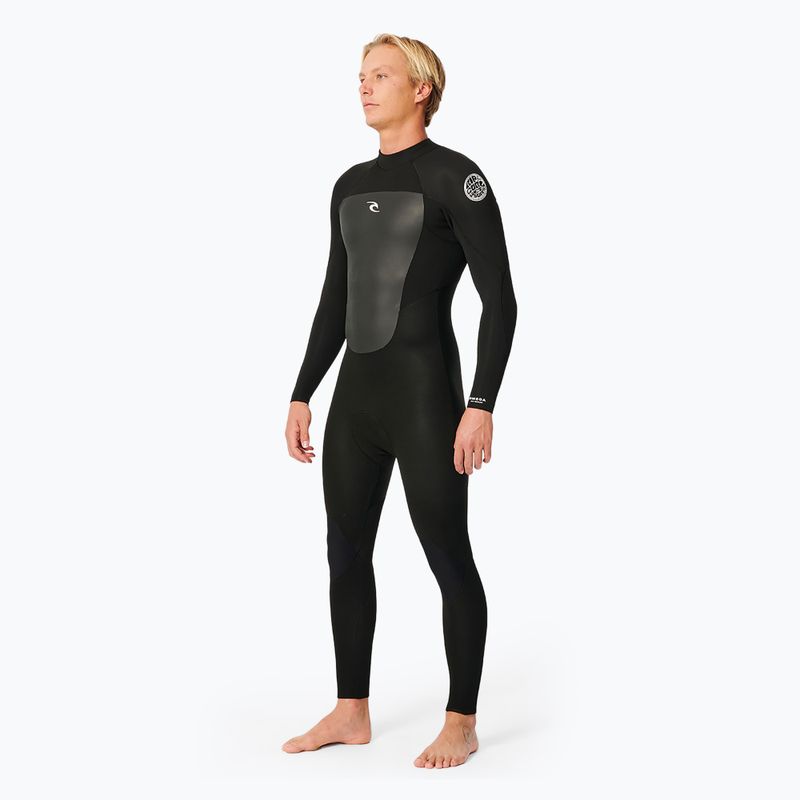 Чоловіча піна для плавання Rip Curl Omega 3/2 мм Gb Bz Steamer чорна 2