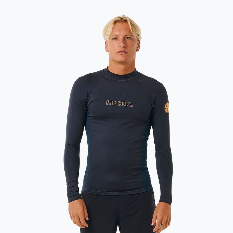 Лонгслів для плавання чоловічий Rip Curl Dawn Patrol UPF Performance navy marle