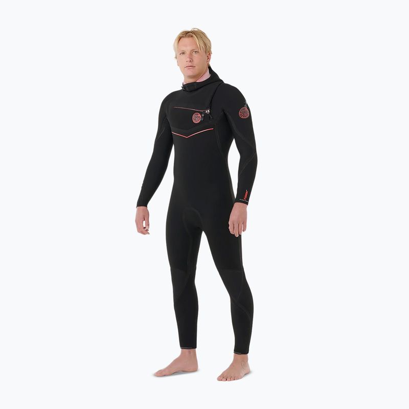 Гідрокостюм чоловічий Rip Curl Flashbomb Fusion 5/3мм Zip Free black 3