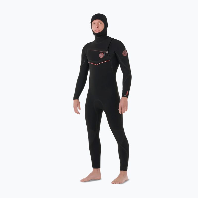 Гідрокостюм чоловічий Rip Curl Flashbomb Fusion 5/3мм Zip Free black 4