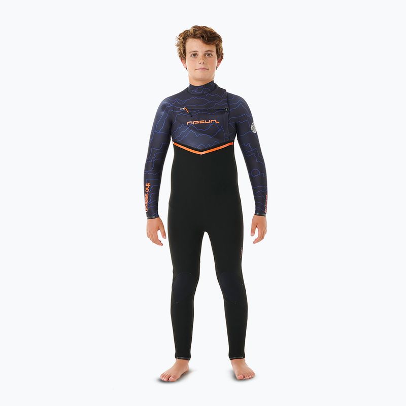 Гідрокостюм дитячий Rip Curl Flashbomb 4/3 мм Chest Zip purple night