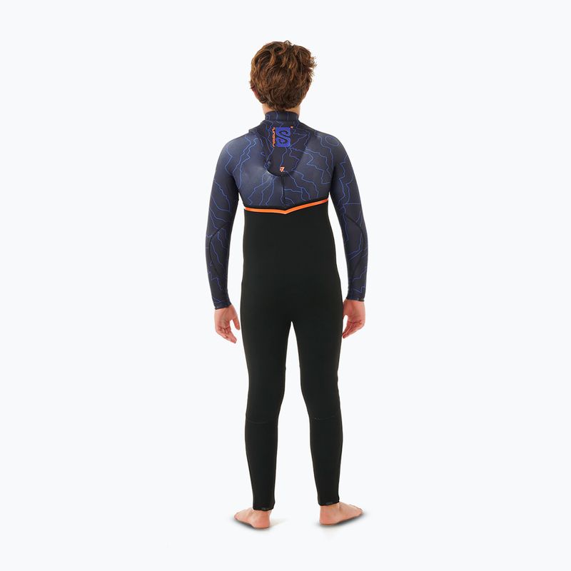 Гідрокостюм дитячий Rip Curl Flashbomb 4/3 мм Chest Zip purple night 2
