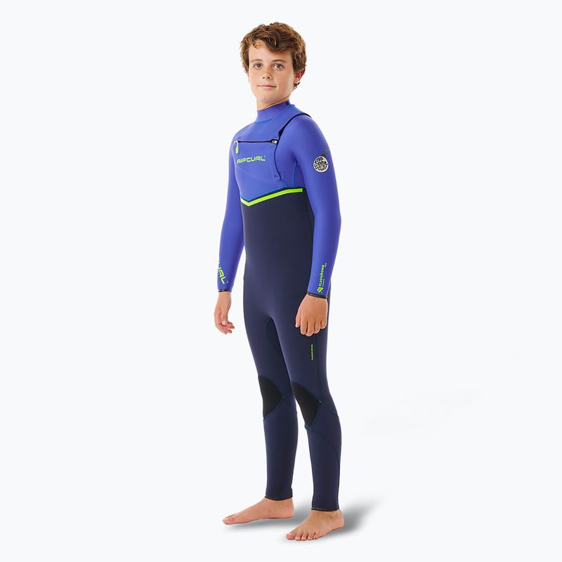 Гідрокостюм дитячий Rip Curl Flashbomb 4/3 мм Chest Zip wild berry 3