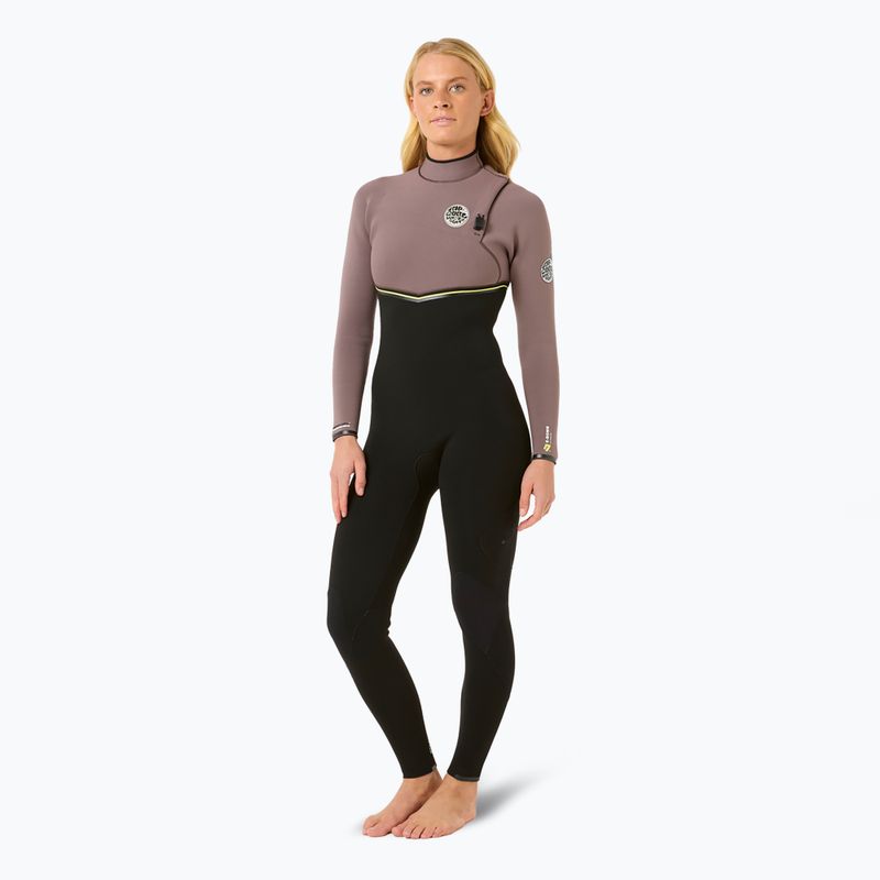 Гідрокостюм жіночий Rip Curl Ebomb 3/2 мм Zip Free eggplant