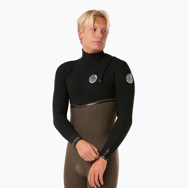 Гідрокостюм чоловічий Rip Curl E Bomb 4/3 мм Zip Free deep rock 4