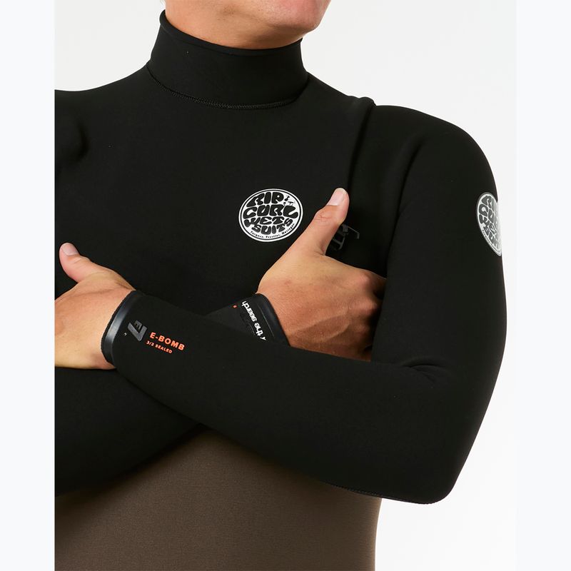 Гідрокостюм чоловічий Rip Curl E Bomb 4/3 мм Zip Free deep rock 5