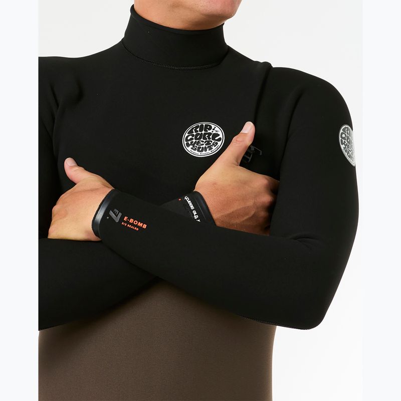Гідрокостюм чоловічий Rip Curl E-Bomb 3/2 мм Zip Free Sub deep rock 4