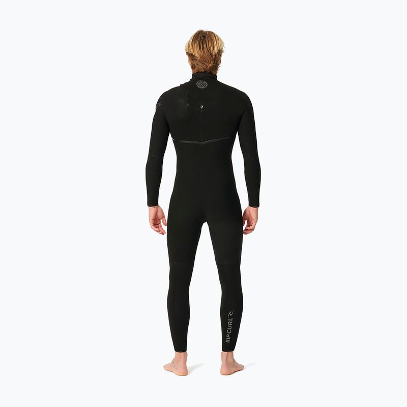Гідрокостюм чоловічий Rip Curl Dawn Patrol 4/3 мм Chest Zip black 2