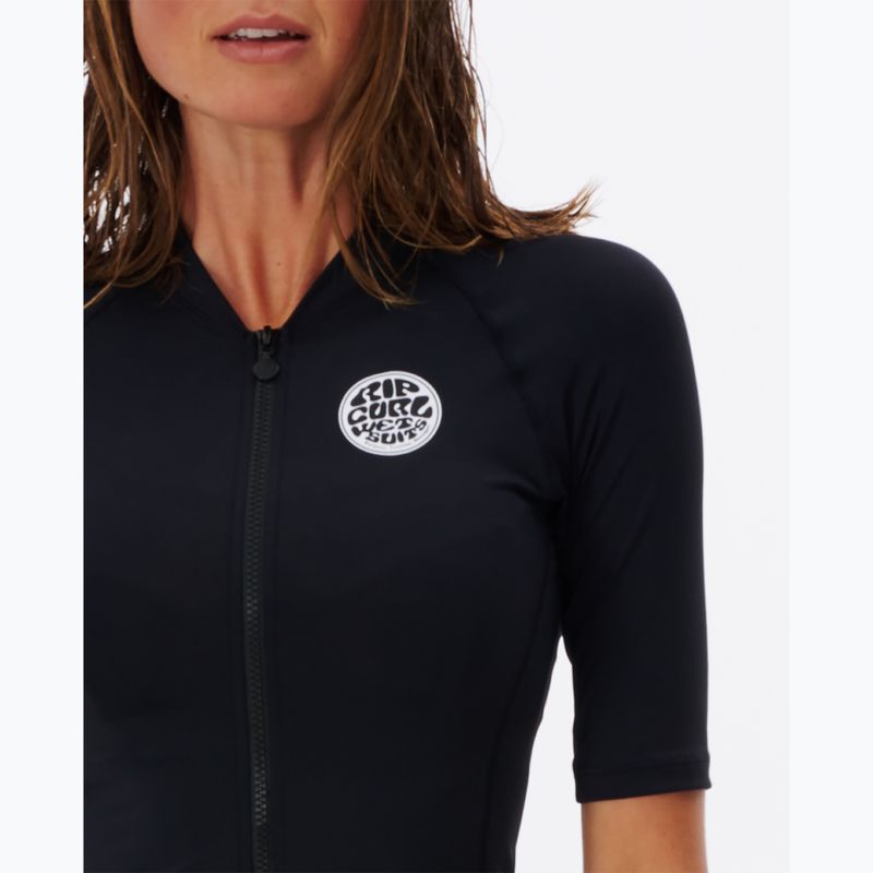 Купальник роздільний жіночий Rip Curl Classic Surf Short Sleeve UV black 5