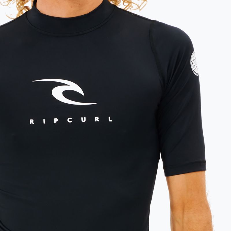 Футболка для плавання чоловіча Rip Curl Corps black 3