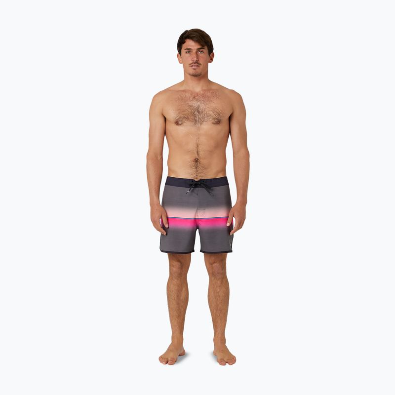 Шорти для плавання чоловічі Rip Curl Mirage Retro Mama Fizz black 2