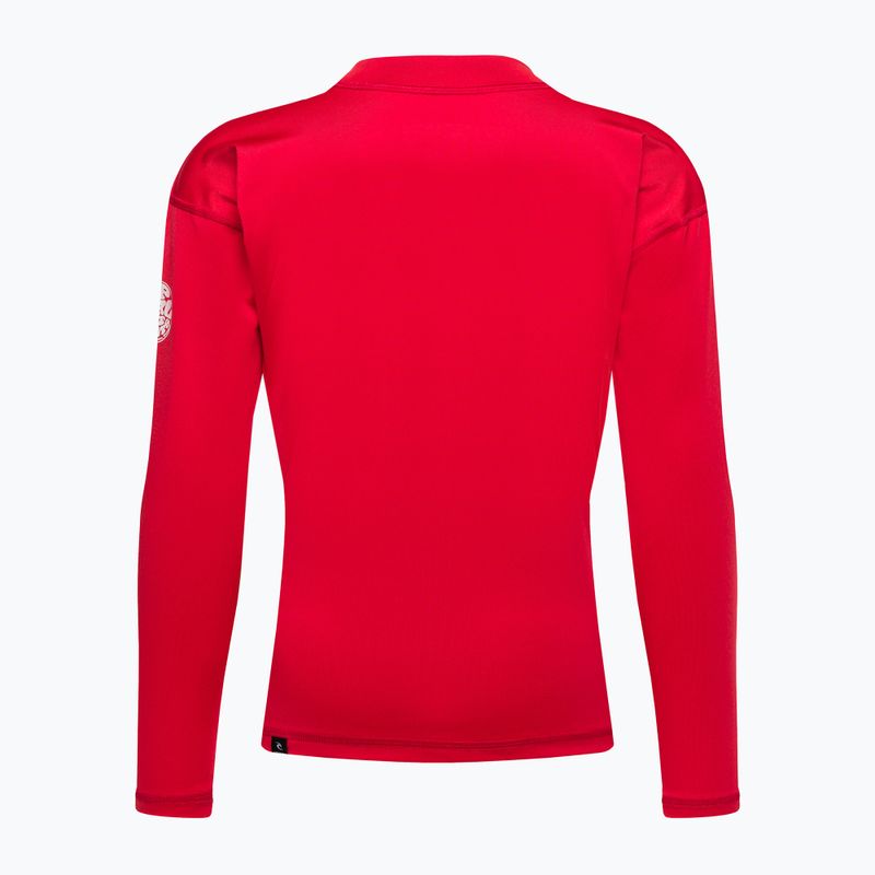 Лонгслів для плавання дитячий Rip Curl Corps Rash Vest red 2