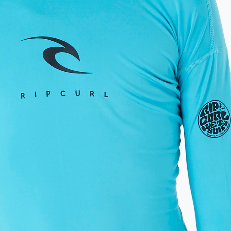 Лонгслів для плавання дитячий Rip Curl Corps Rash Vest blue 3