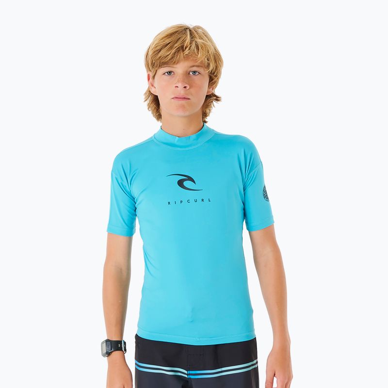 Футболка для плавання дитяча Rip Curl Corps Rash Vest blue
