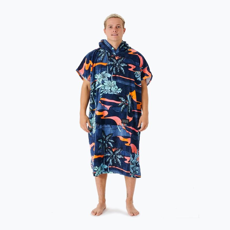 Пончо чоловіче Rip Curl Combo Print navy/orange