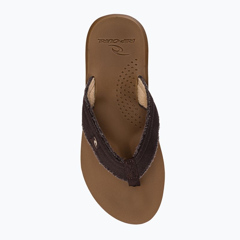 В'єтнамки чоловічі Rip Curl Reactor Open Toe brown/tan 6