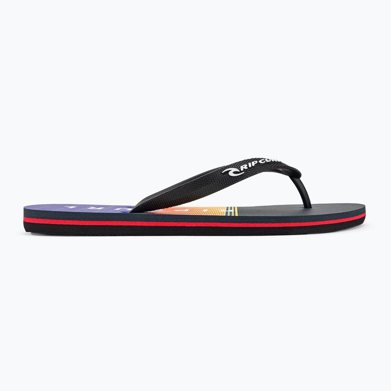 В'єтнамки чоловічі Rip Curl Breaker Open Toe black/orange 2