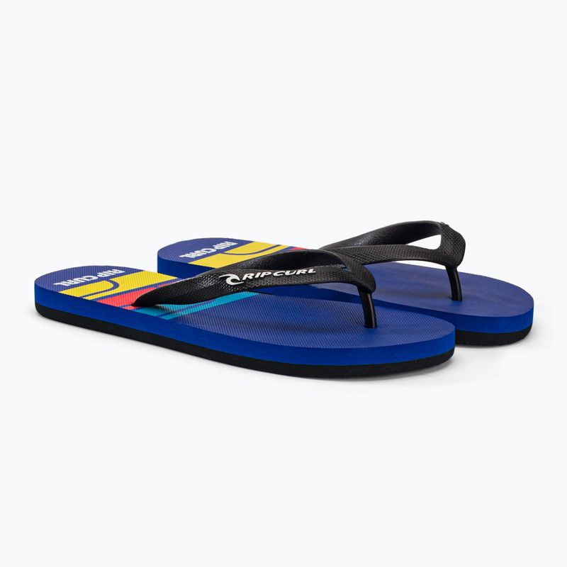 В'єтнамки чоловічі Rip Curl Surf Revival Logo Open Toe black/blue 4