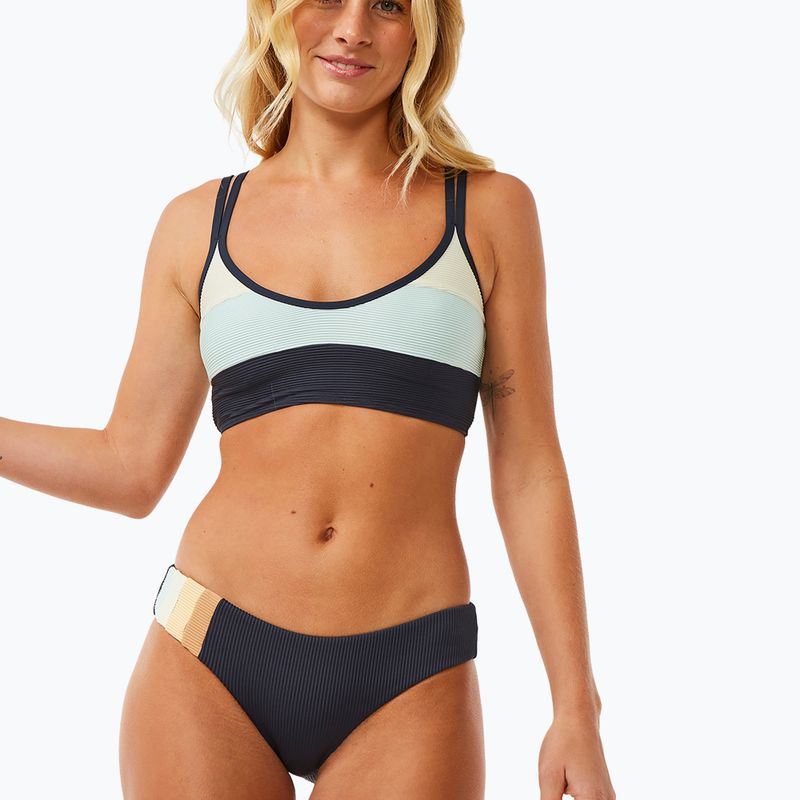 Купальник Rip Curl Block Party Spliced Cheeky Hip купальник нижній морський 9