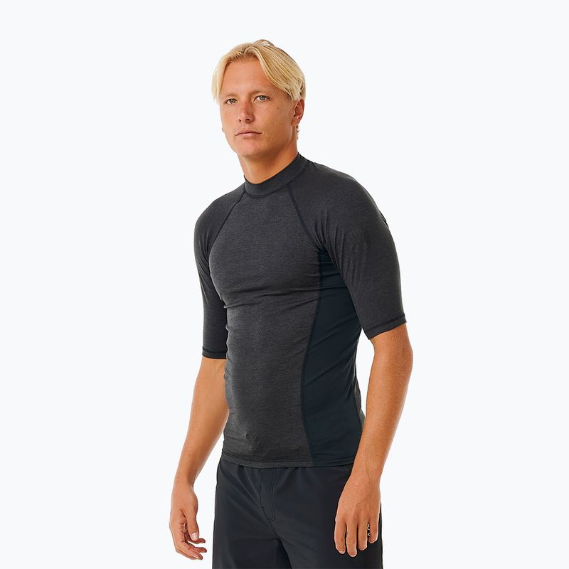 Футболка для плавання чоловіча Rip Curl Dawn Patrol UPF Performance black marle 4