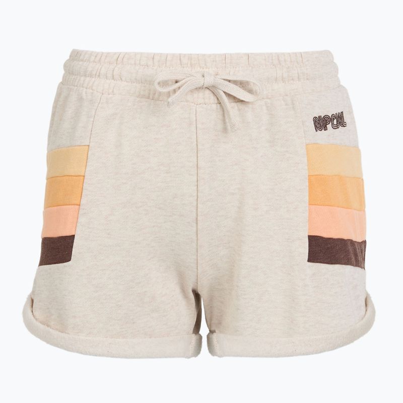 Шорти жіночі Rip Curl Block Party Track oatmeal marle 7