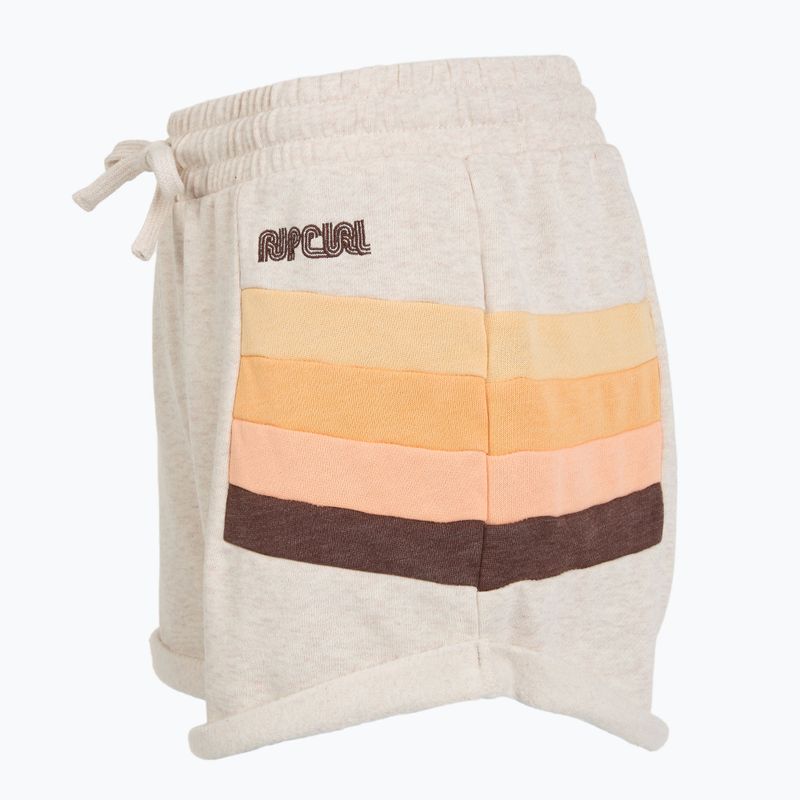 Шорти жіночі Rip Curl Block Party Track oatmeal marle 9