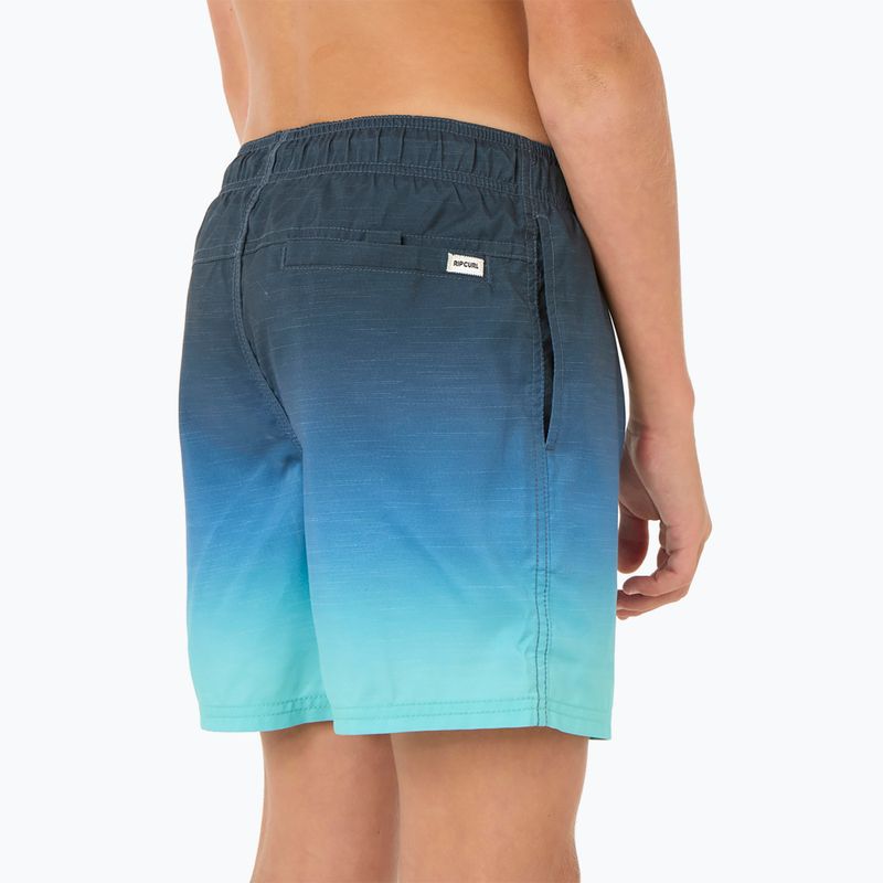 Шорти для плавання дитячі Rip Curl Fade Volley vintage navy 4