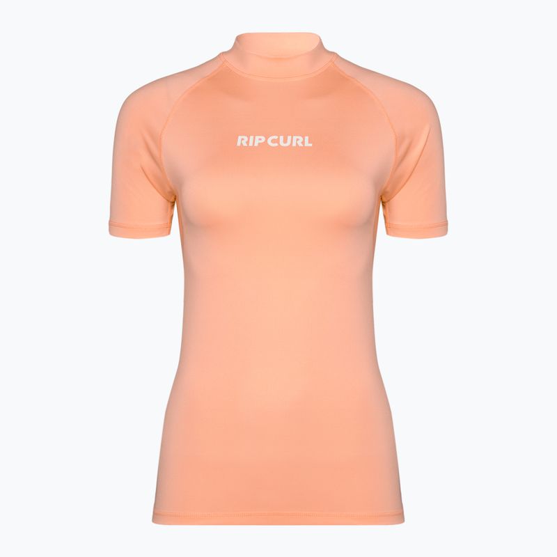 Жіноча сорочка для плавання Rip Curl Classic Surf Upf Rashguard SS яскраво-персикова