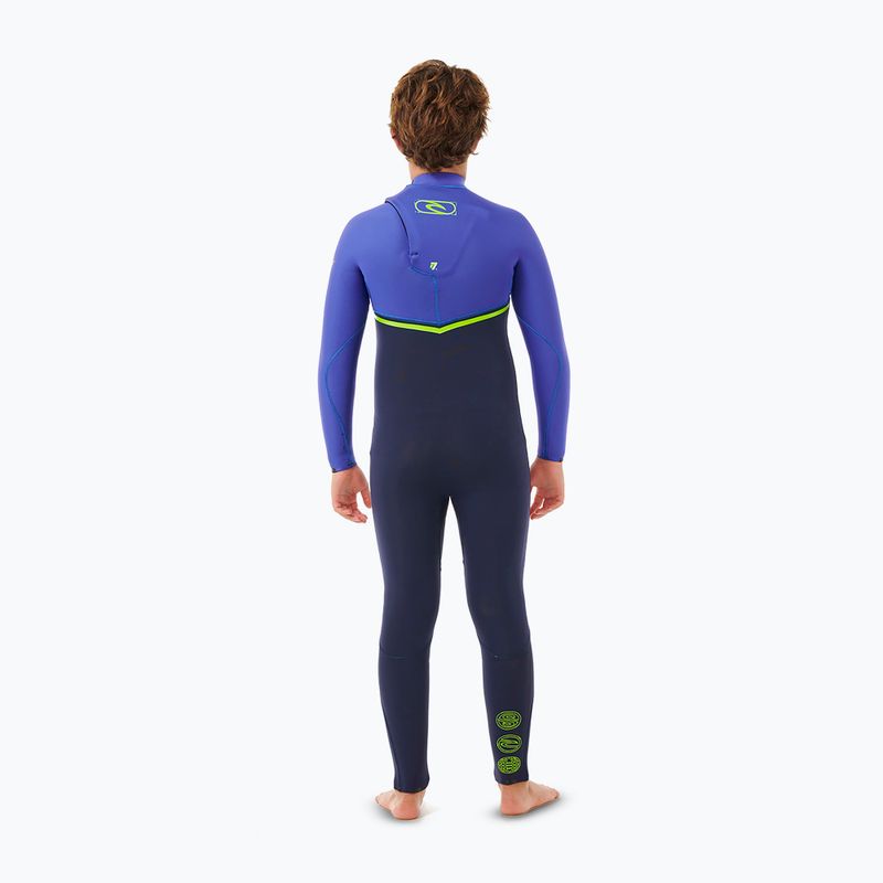 Гідрокостюм дитячий Rip Curl Flashbomb 3/2 мм Chest Zip wild berry 2