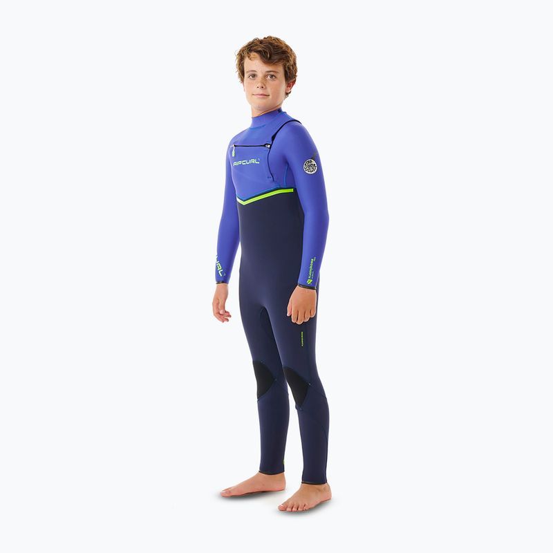 Гідрокостюм дитячий Rip Curl Flashbomb 3/2 мм Chest Zip wild berry 3