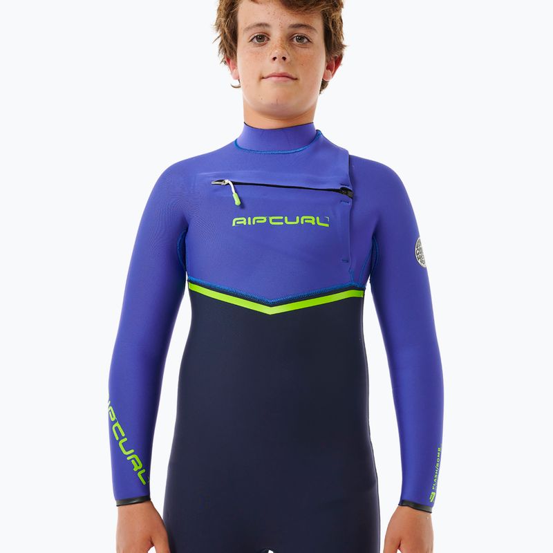 Гідрокостюм дитячий Rip Curl Flashbomb 3/2 мм Chest Zip wild berry 4