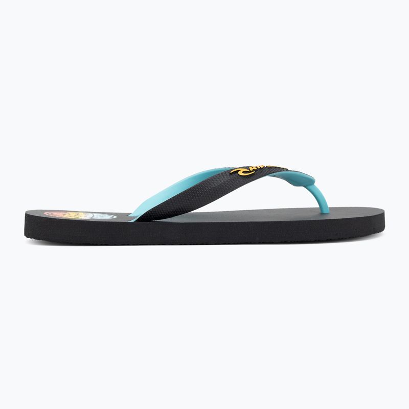 В'єтнамки чоловічі Rip Curl Wetty Fade Bloom washed black 2