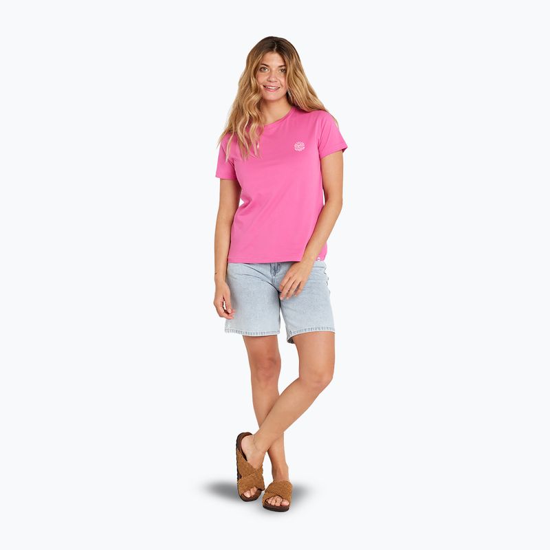 Футболка жіноча Rip Curl Re-Entry Crew hot pink 2