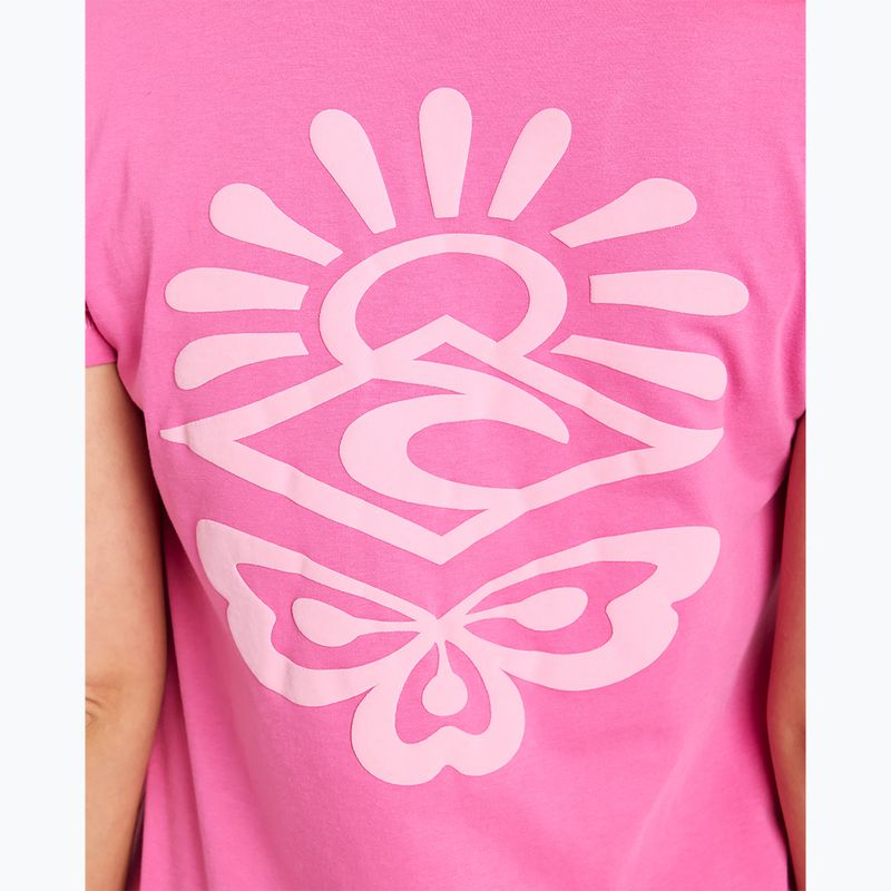 Футболка жіноча Rip Curl Re-Entry Crew hot pink 5