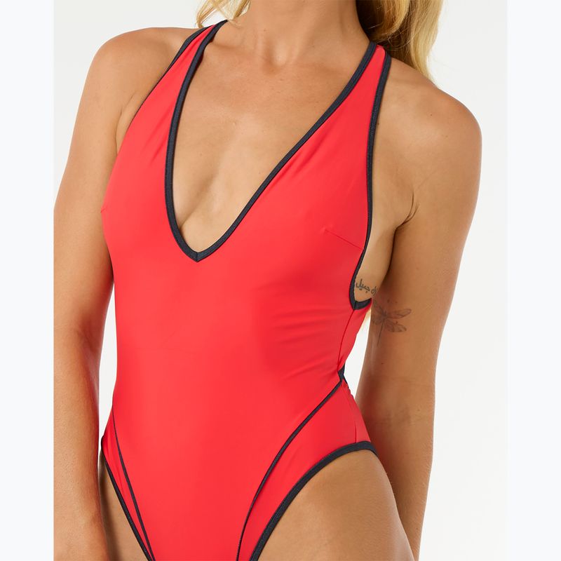Купальник жіночий Rip Curl Mahot One Piece High Leg red 5