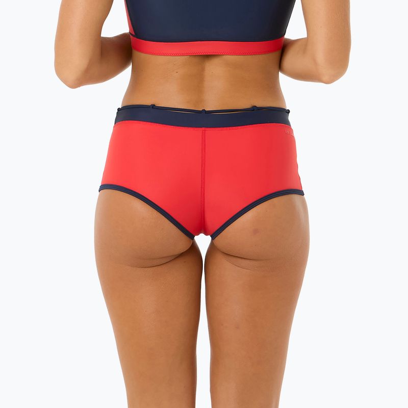 Нижня частина купальника Rip Curl Noughties Low Rise Victoria Vergara red/dark blue 5
