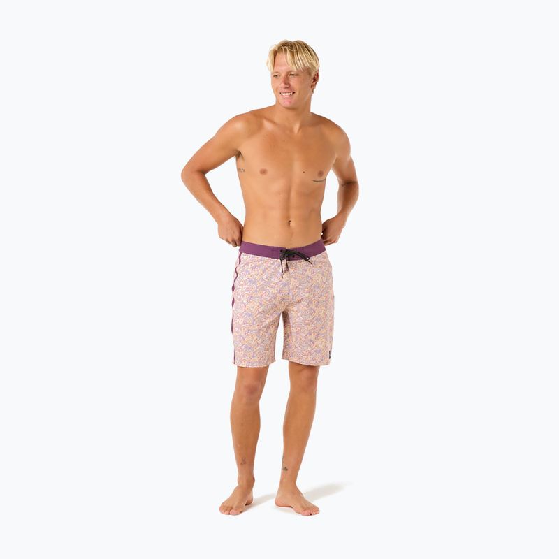 Шорти для плавання чоловічі Rip Curl Mirage Floral Reef smokey grape 2