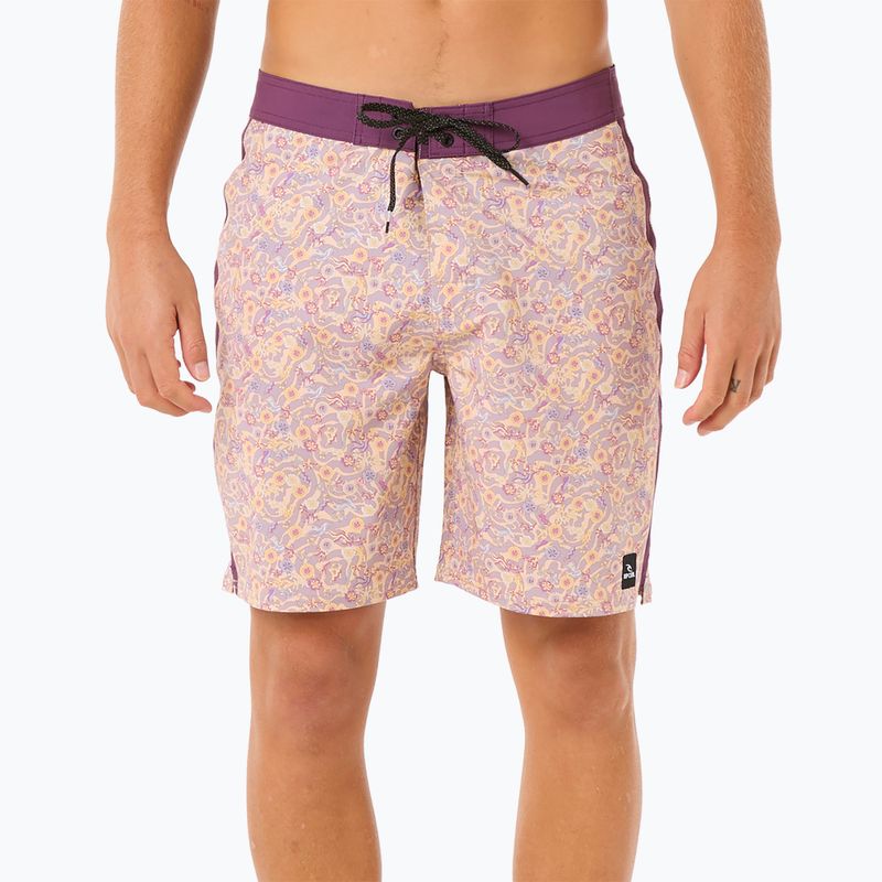 Шорти для плавання чоловічі Rip Curl Mirage Floral Reef smokey grape
