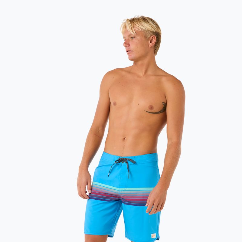 Шорти для плавання чоловічі Rip Curl Mirage Surf Revival blue paint 4
