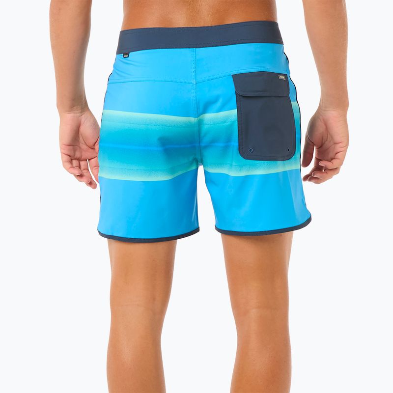 Шорти для плавання чоловічі Rip Curl Surf Revival Volley blue paint 3