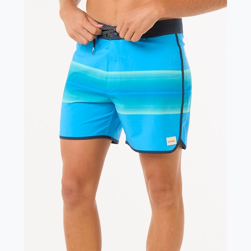 Шорти для плавання чоловічі Rip Curl Surf Revival Volley blue paint 6