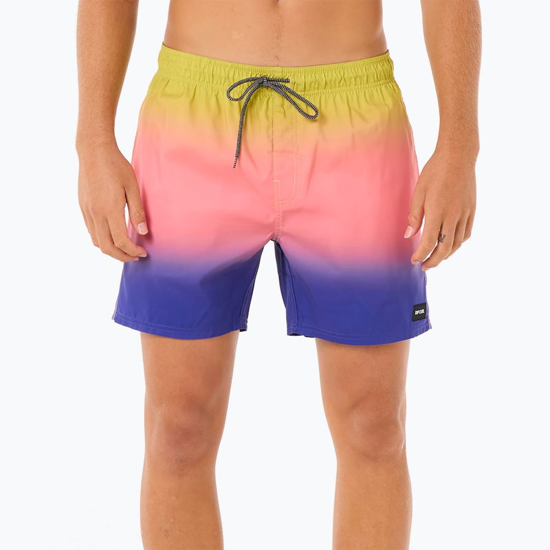 Шорти для плавання чоловічі Rip Curl Laze Fade Volley wild berry 5
