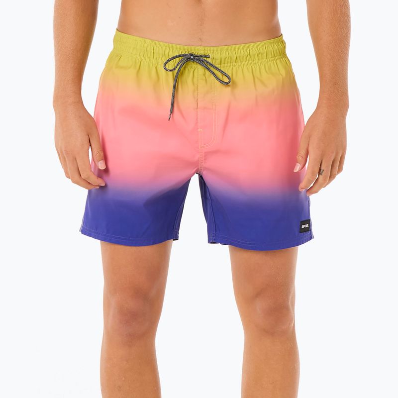 Шорти для плавання чоловічі Rip Curl Laze Fade Volley wild berry
