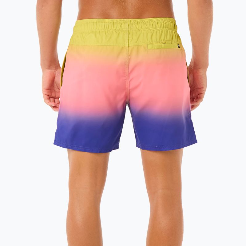 Шорти для плавання чоловічі Rip Curl Laze Fade Volley wild berry 3