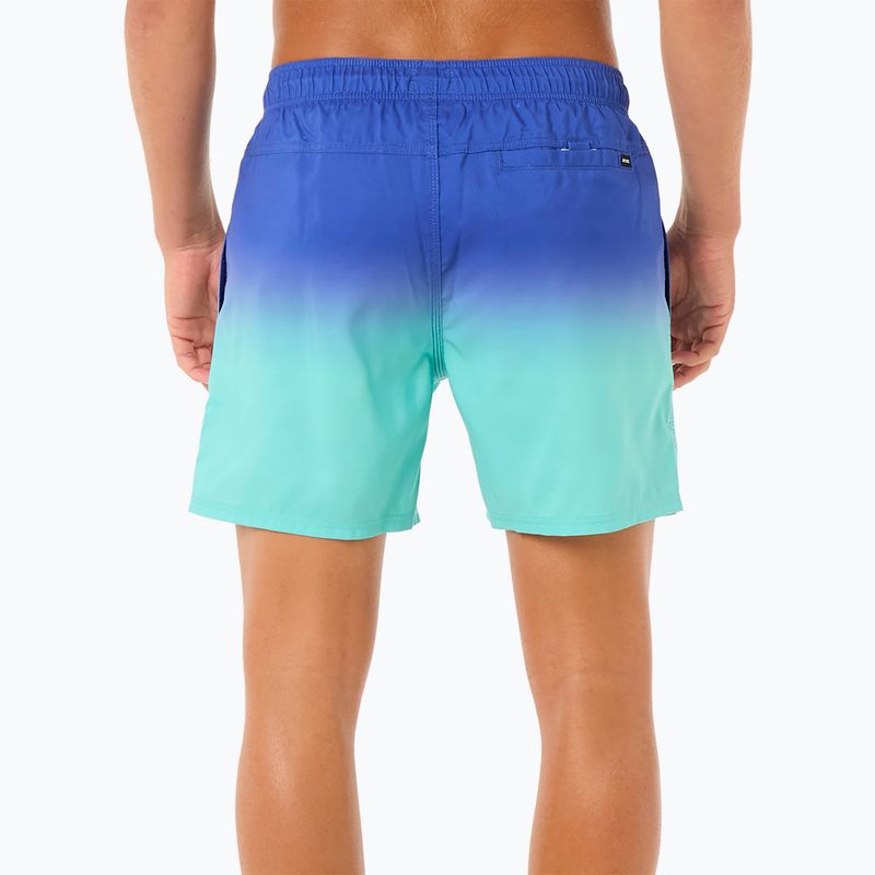 Шорти для плавання чоловічі Rip Curl Laze Fade Volley electric cobalt 3