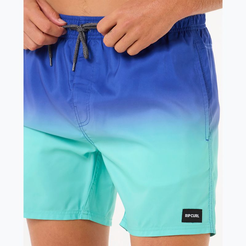 Шорти для плавання чоловічі Rip Curl Laze Fade Volley electric cobalt 4
